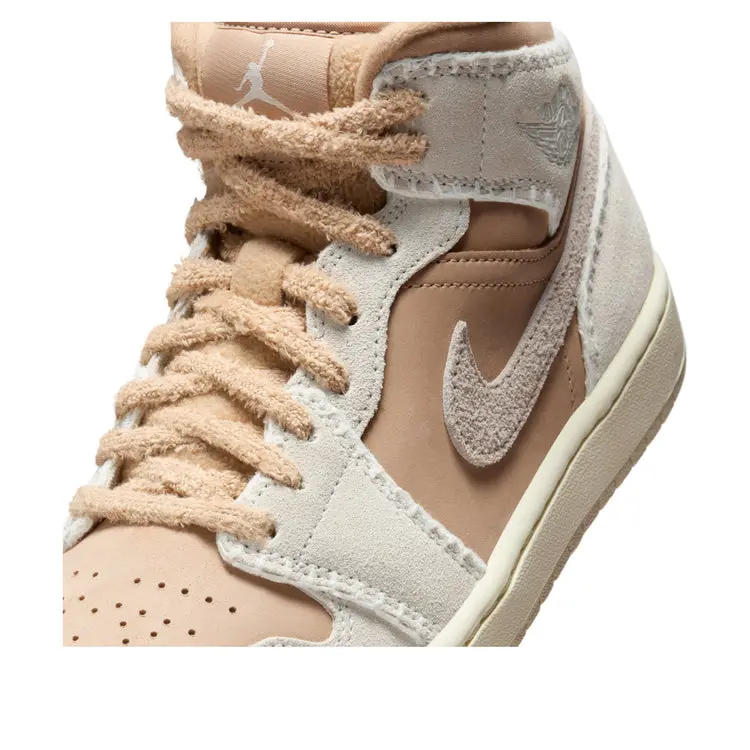 Giày Nike Air Jordan 1 Mid SE 'Hemp' HV4269-200 - Ảnh 5
