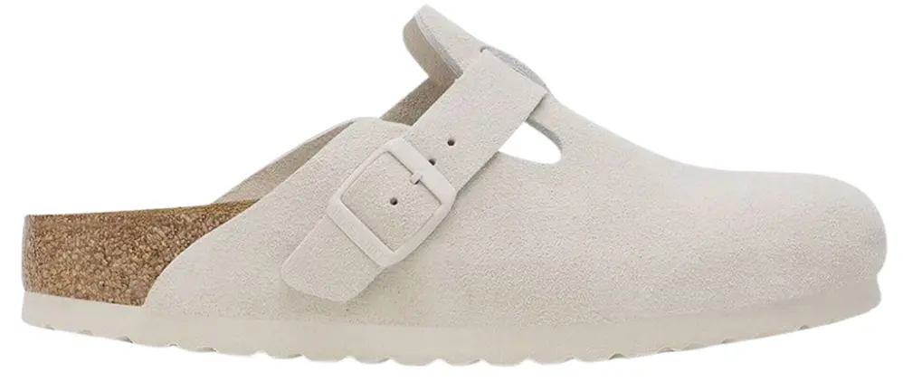 Dép Birkenstock Boston Soft Footbed ‘White’ 1027693