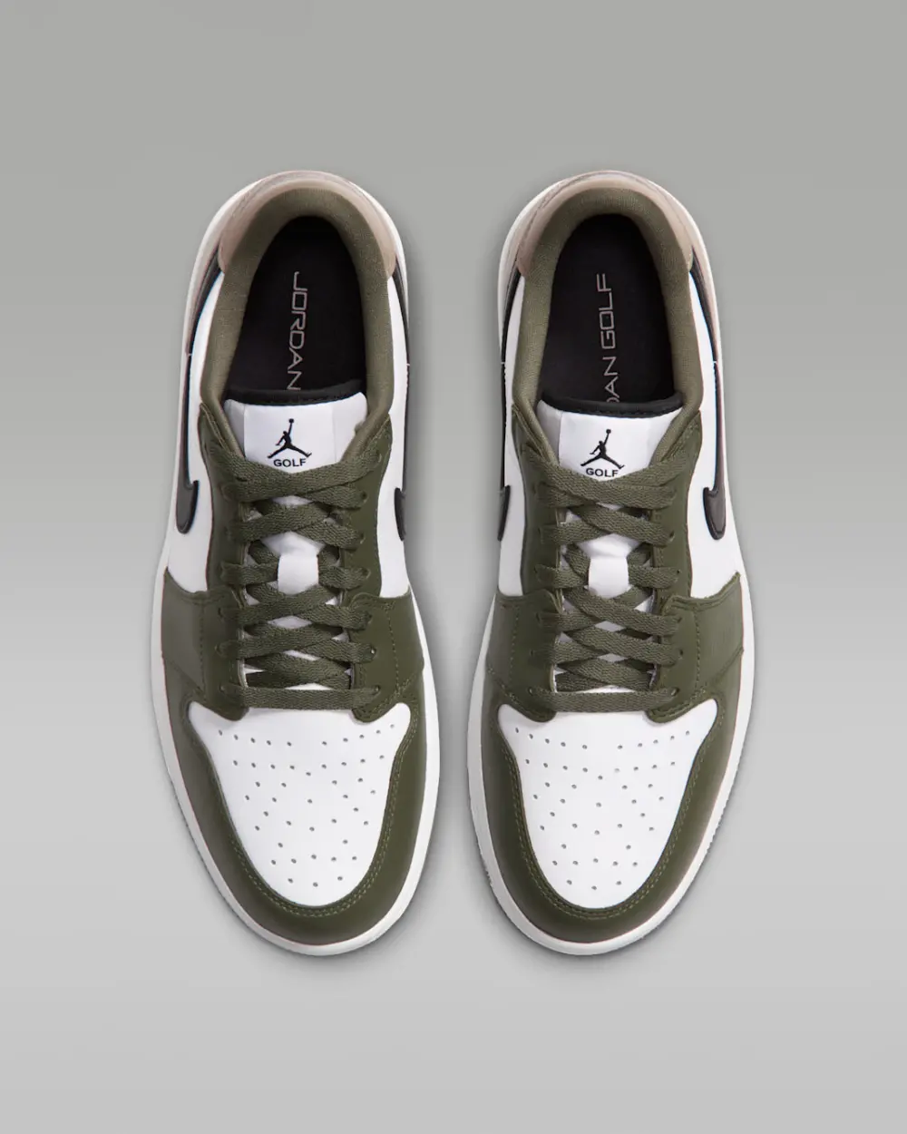 Giày Nike Air Jordan 1 Low G 'Medium Olive' DD9315-121 - Ảnh 3