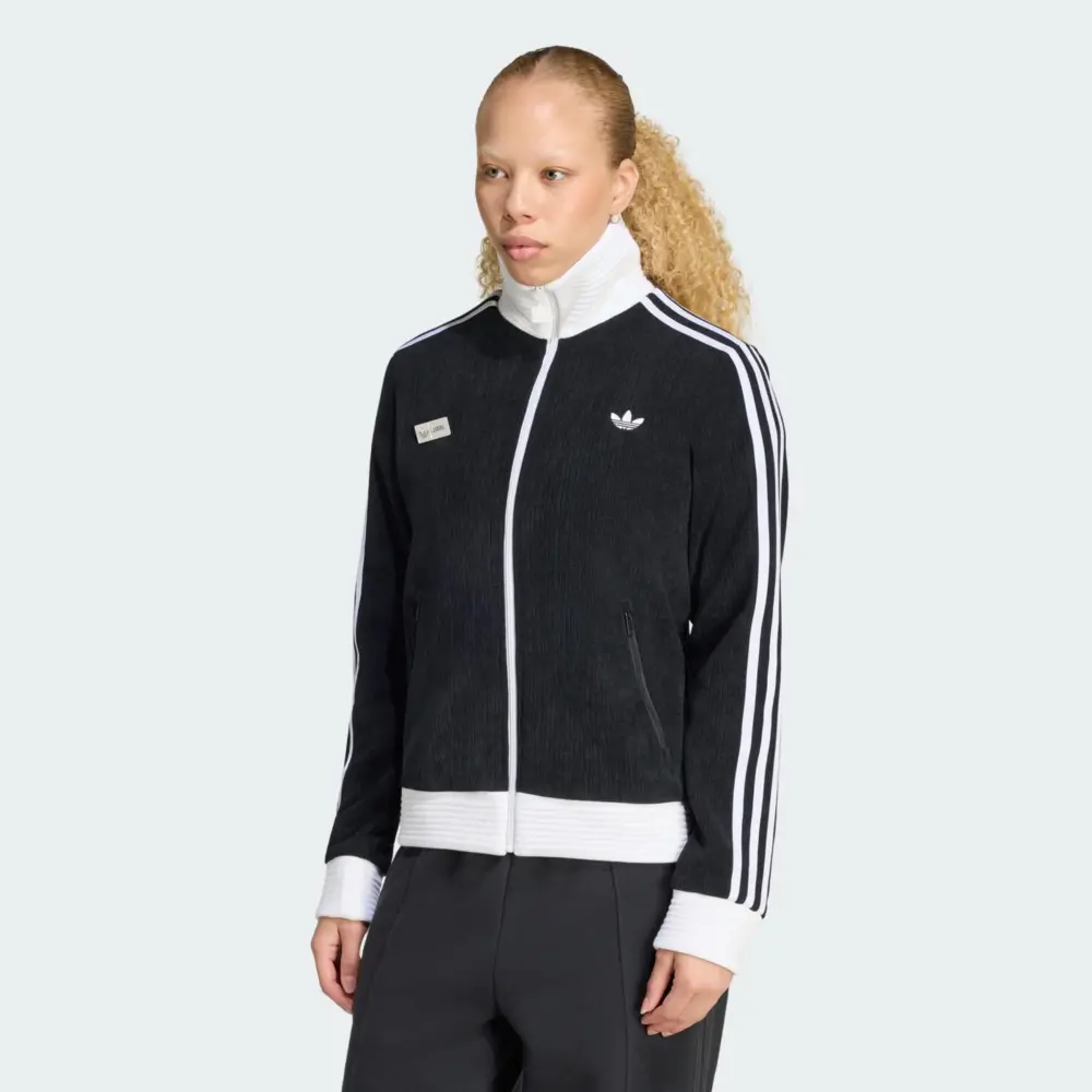 Áo adidas ORIGINALS TRACK TOP BY JENNIE 'Black' LD8924 - Ảnh 4
