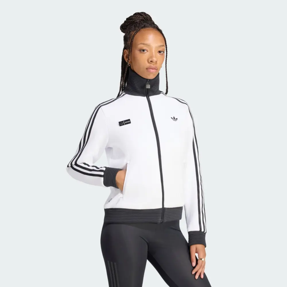 Alternative view of Áo adidas ORIGINALS TRACK TOP BY JENNIE 'White' LD4966