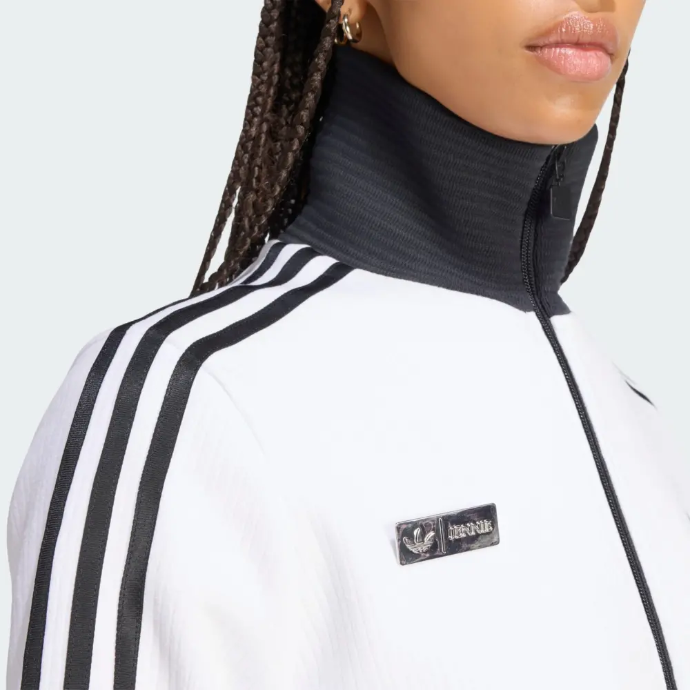 Áo adidas ORIGINALS TRACK TOP BY JENNIE 'White' LD4966 - Ảnh 4