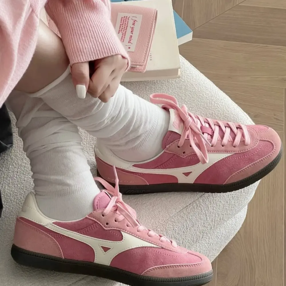 Alternative view of Giày Mizuno CT 01 ‘Pink White’ D1GH262705