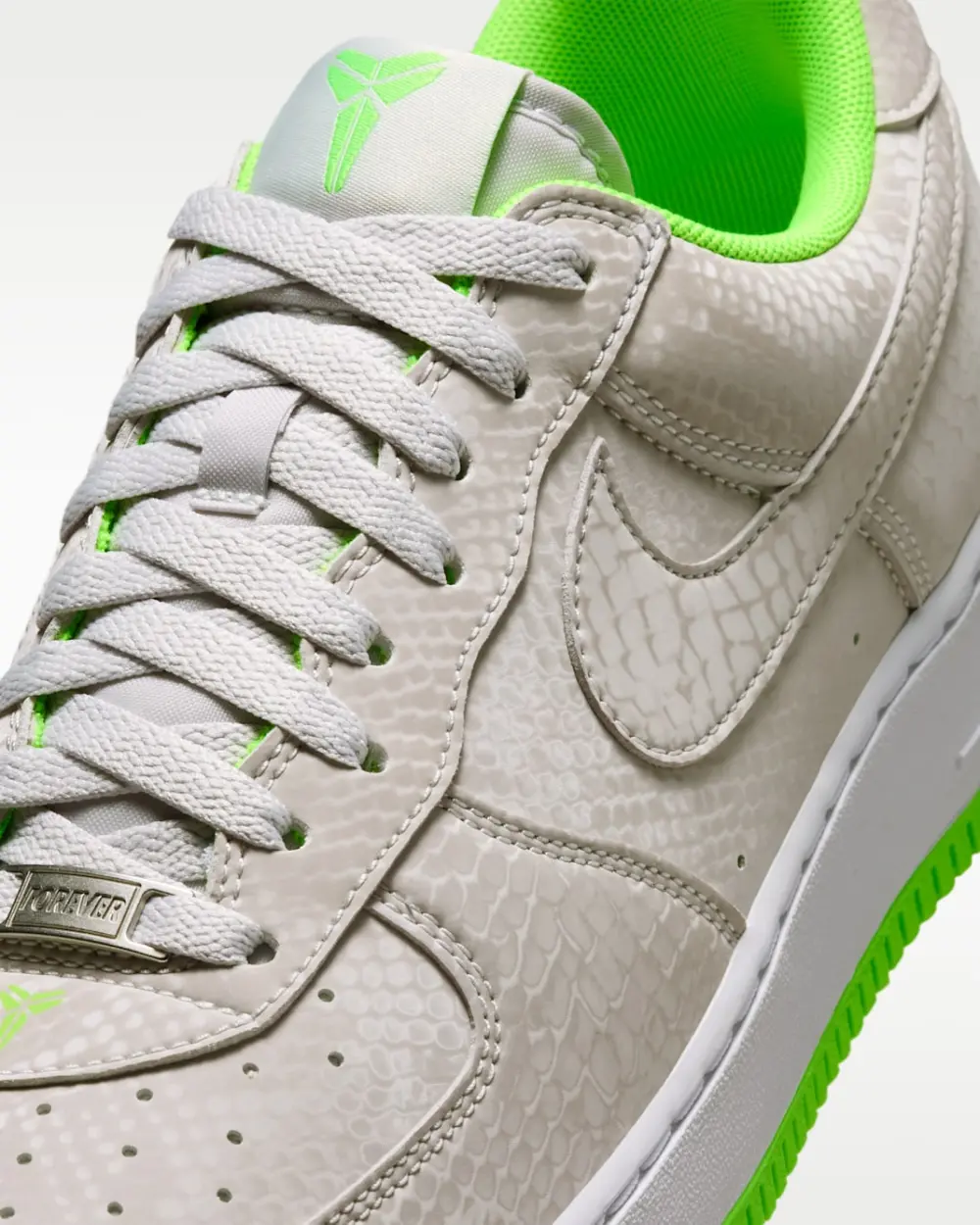 Giày Nike Kobe Air Force 1 Low 'Vast Grey' IB0018-006 - Ảnh 4