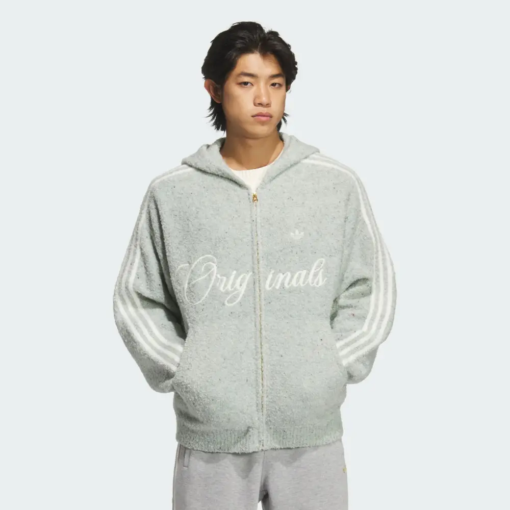 Áo adidas-Crafted Jacket Hoodie 'Linen Green' KT0717 - Ảnh 4