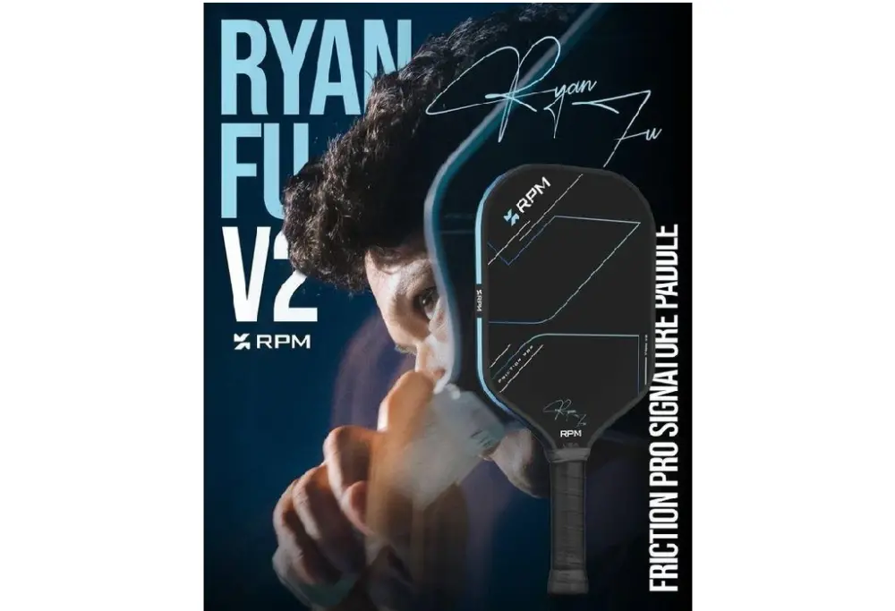 Vợt Pickleball RPM Friction Pro V2 Ryan Fu Elongated - Ảnh 4