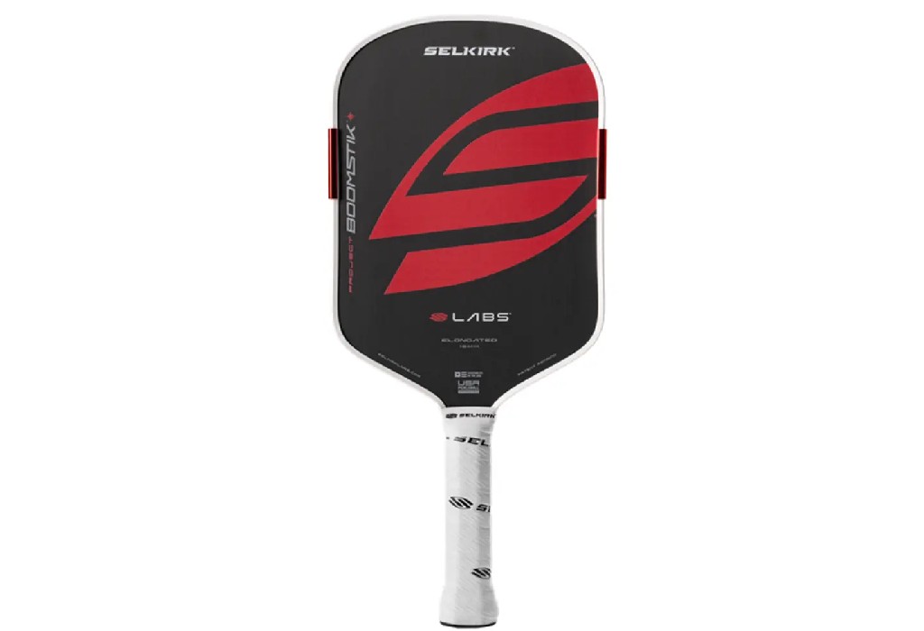 Vợt Pickleball Selkirk LABS Project Boomstik Elongated 16mm ‘Red White’