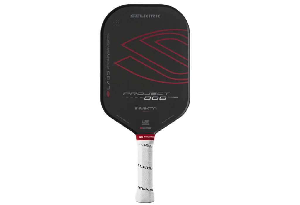 Vợt Pickleball Selkirk LABS Project 008 Invikta ‘Black Red’