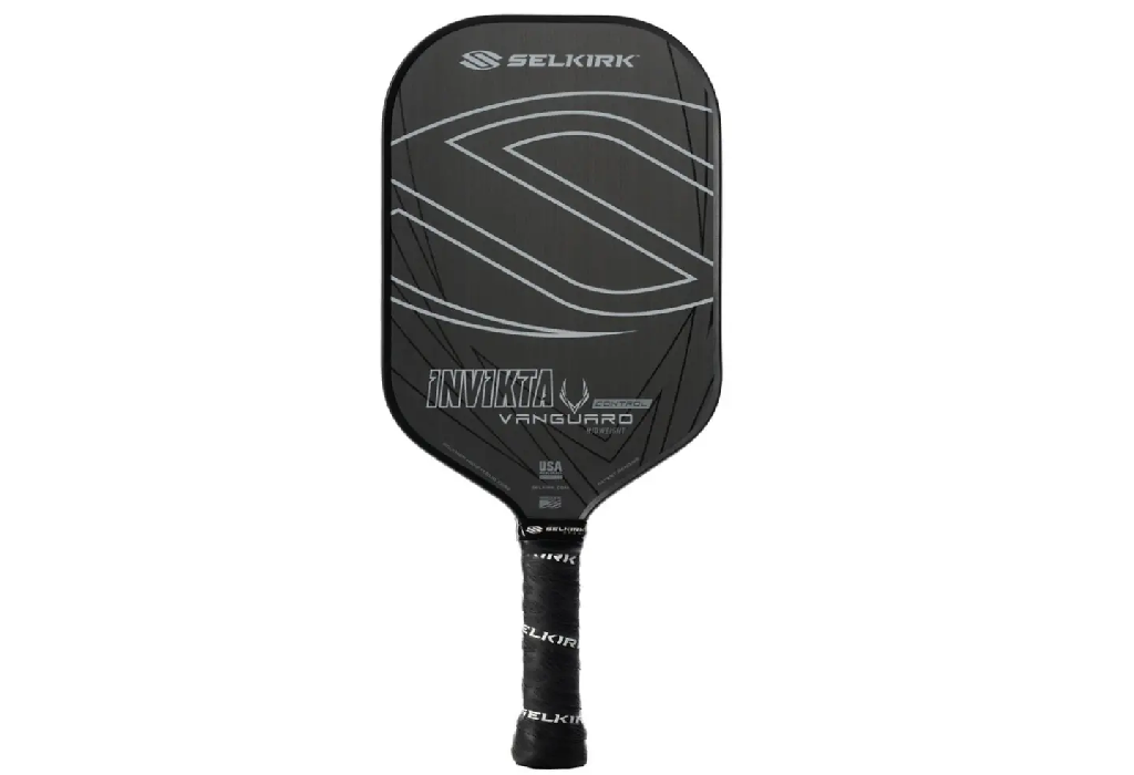 Vợt Pickleball Selkirk Vanguard Control Invikta Midweight Raw Carbon 16mm ‘Black’
