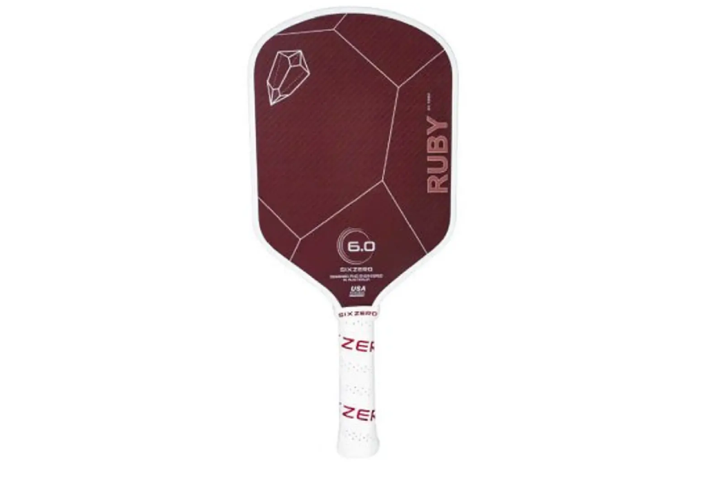 Vợt Pickleball Six Zero Ruby 16mm ‘Pink’