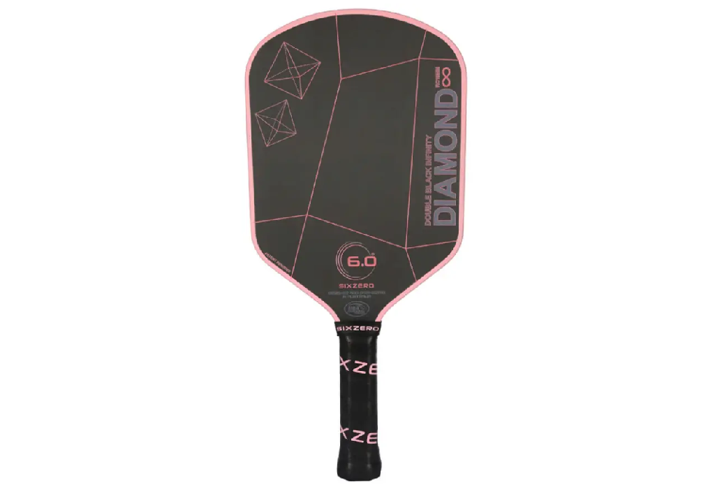 Vợt Pickleball Six Zero DB Diamond Infinity Control 'Pink'
