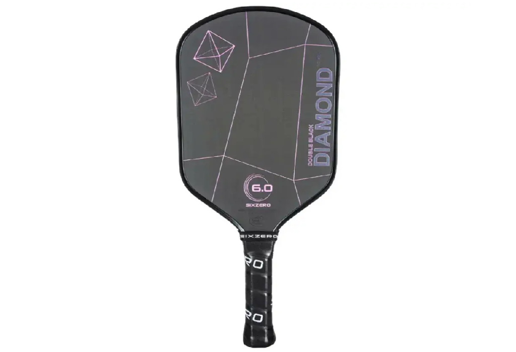 Vợt Pickleball Six Zero DB Diamond Control 'Black Cherry'
