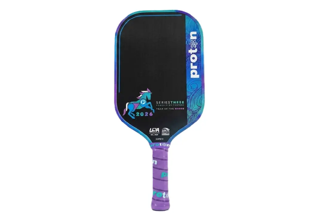 Vợt Pickleball Proton Series 3 Project Peacock 'Year Of Horse' 15mm