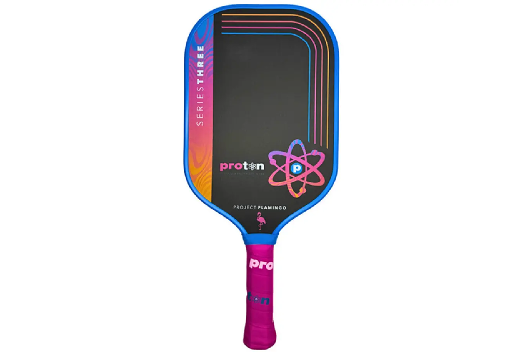 Vợt Pickleball Proton Series Three Flamingo 15mm ‘Blue Pink’