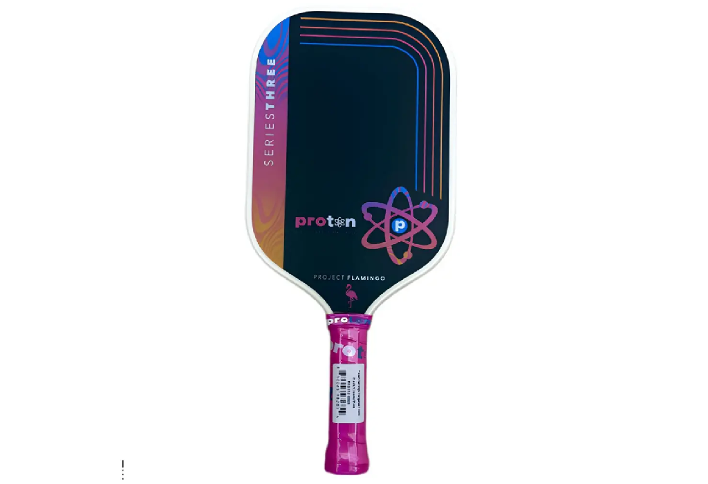 Vợt Pickleball Proton Flamingo 13mm Elongated Limited Edition ‘Cream Pink’