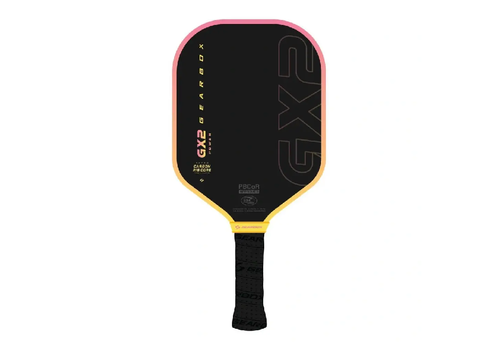 Vợt Pickleball Gearbox GX2 Power Hybrid Limited Edition 'Yellow Pink'