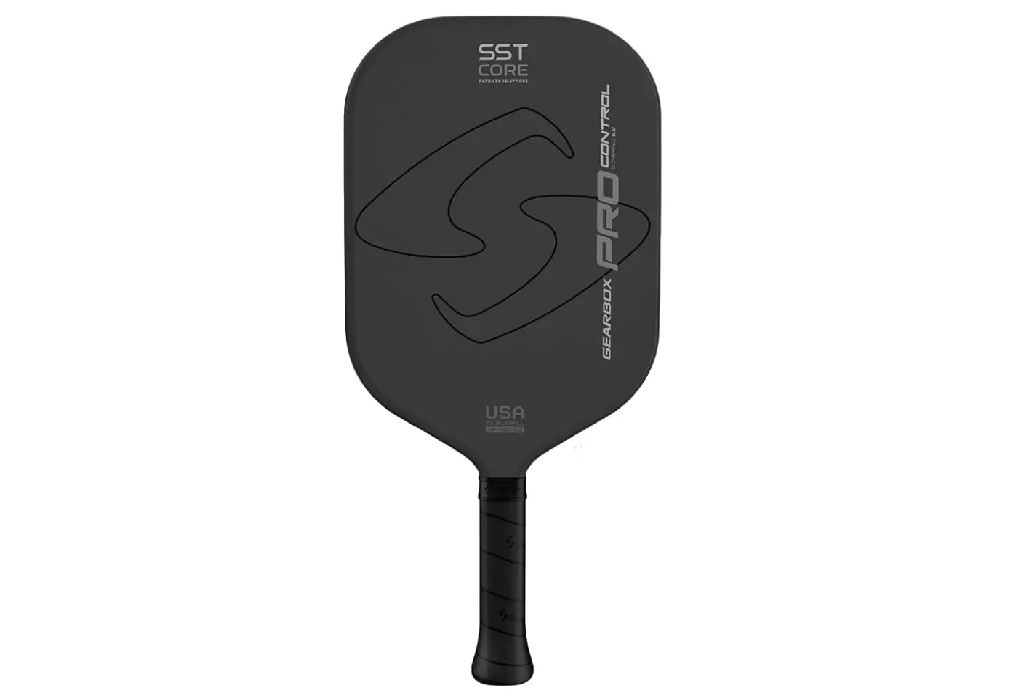 Vợt Pickleball Gearbox Pro Control Elongated 14mm ‘White’