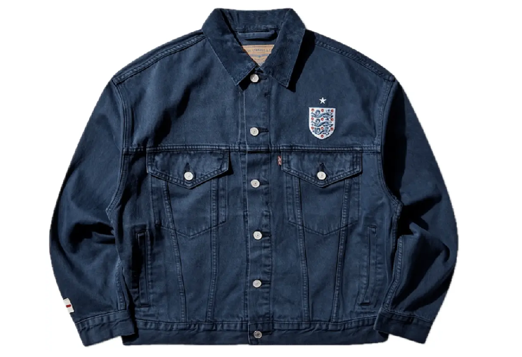 Áo Levi's England Football Type II 'Blue' 006GU-0004