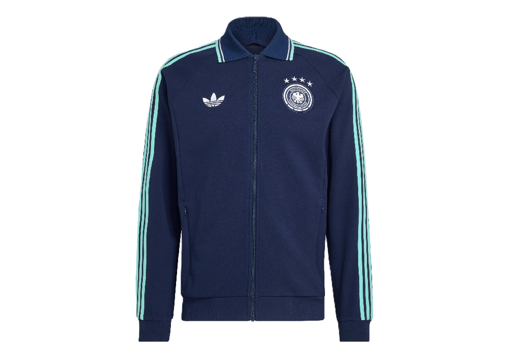 Áo Adidas Anthem Away Jacket for the German National Team 'Collegiate Navy' JZ9336
