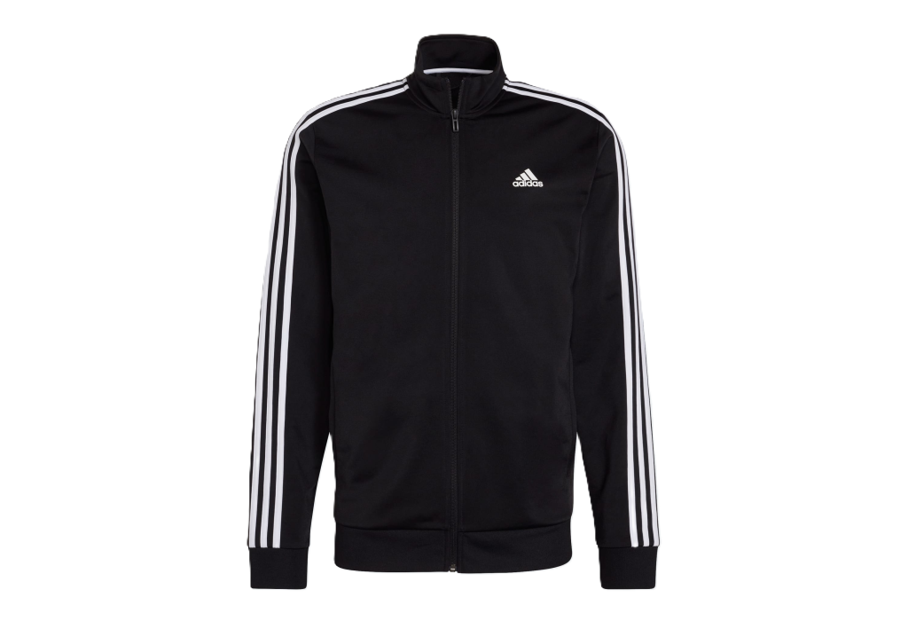 Áo Adidas Essentials Warm-Up 3-Stripes ‘Black’ H46099