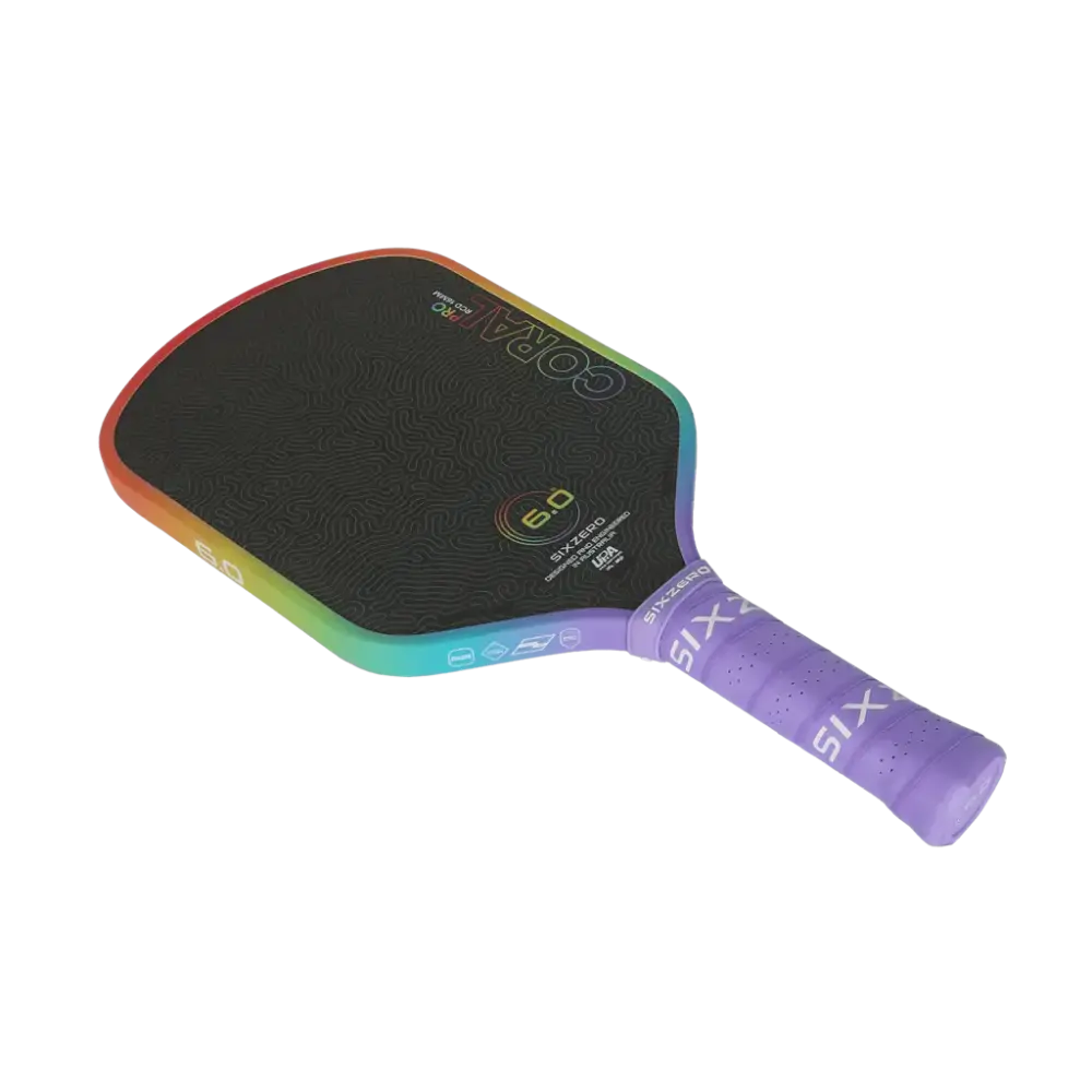 Vợt Pickleball Six Zero Coral Pro 16mm ‘Rainbow’ - Ảnh 6