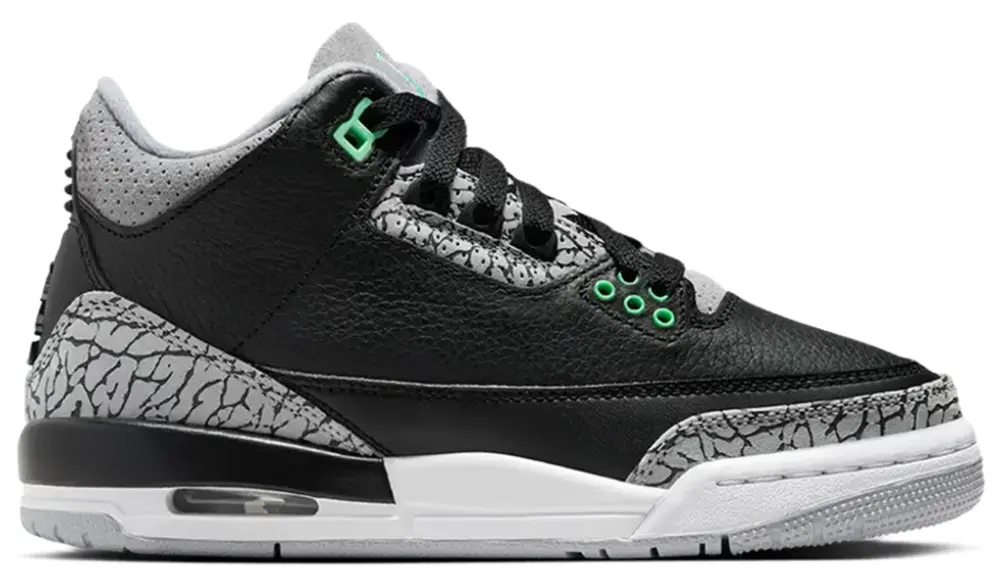 Giày Nike Air Jordan 3 GS 'Green Glow' DM0967-031
