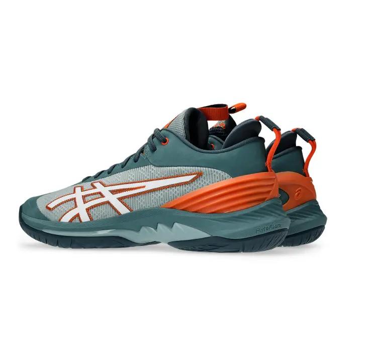 Alternative view of Giày Asics Gelburst 29 S 'Foggy Teal White' 1063A121-400
