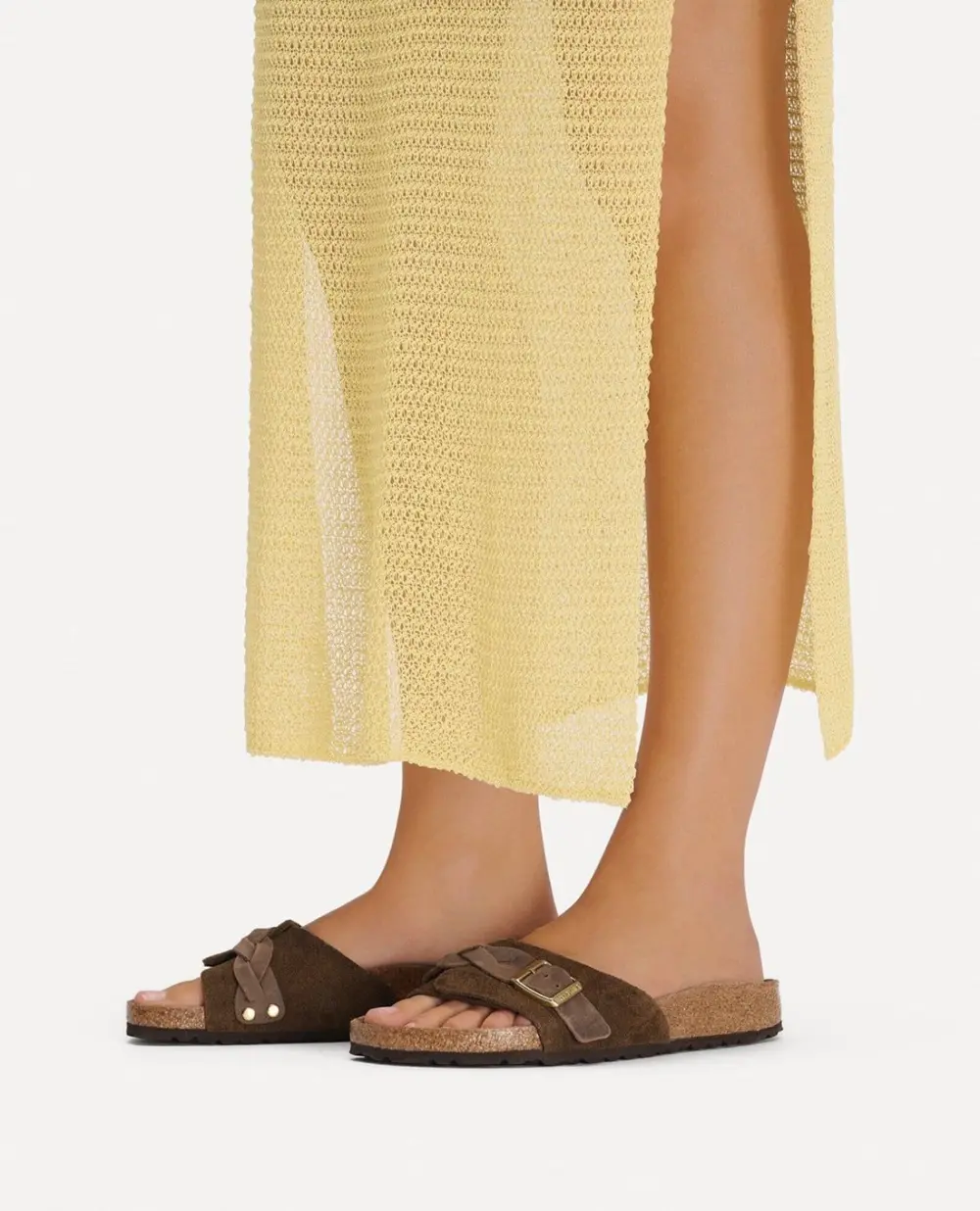 Dép BIRKENSTOCK Oita Braided 'Brown' 1031711 - Ảnh 5