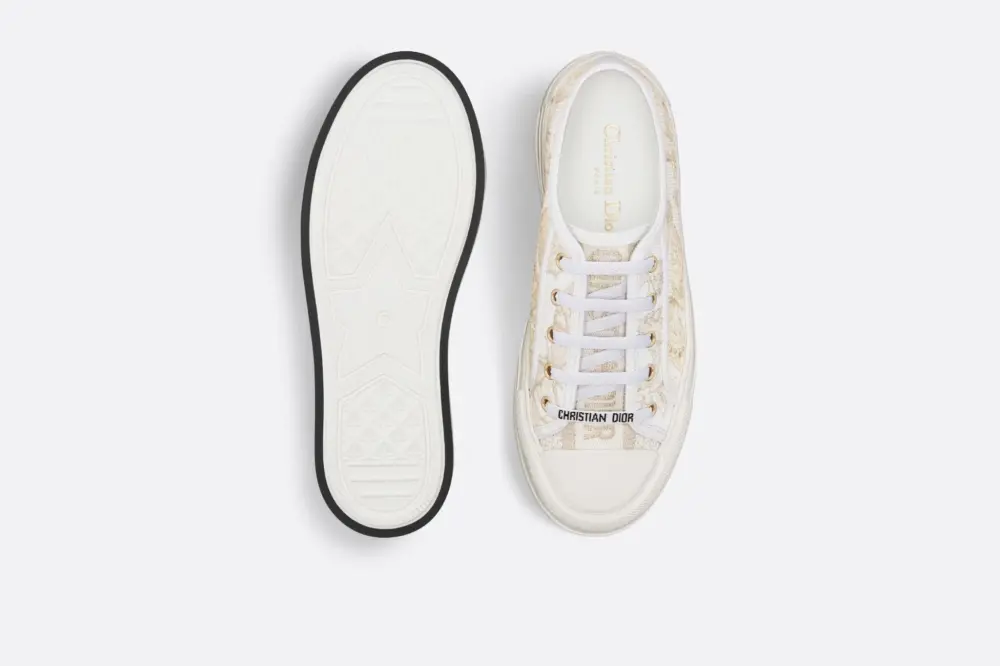 Alternative view of Giày Dior Walk'n'dior Platform 'White Gold-tone' KCK385ESR-S49K