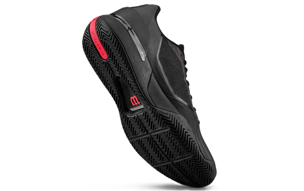 Giày Wilson Rush Tour 5 'Black Red' WRS00963002 - Ảnh 4
