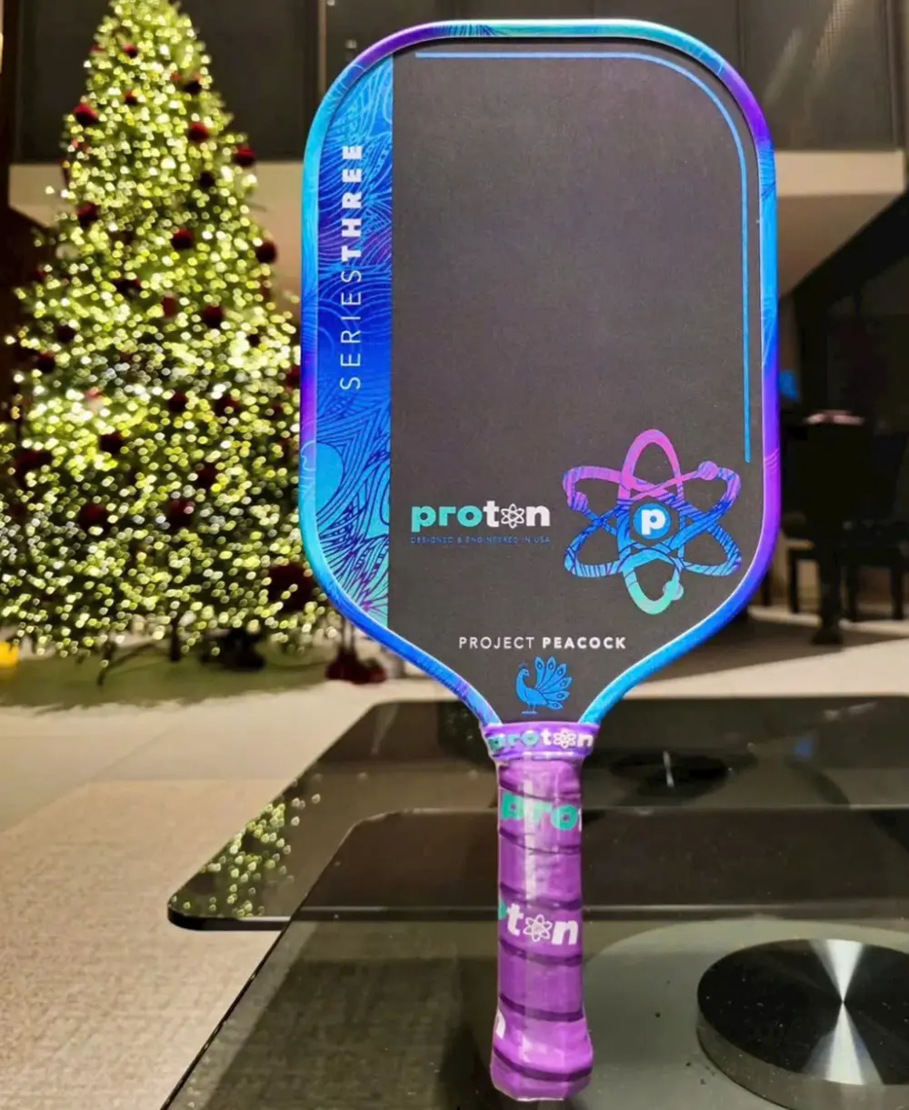 Vợt Pickleball Proton Series 3 Project Peacock Elongated - Ảnh 4