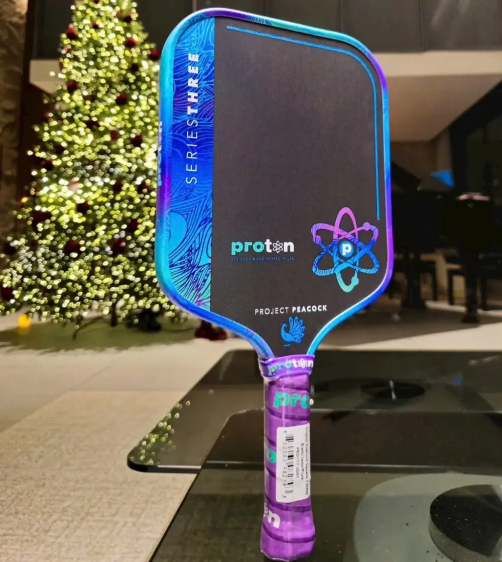 Vợt Pickleball Proton Series 3 Project Peacock Elongated - Ảnh 3