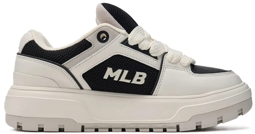 Giày MLB Korea Chunky Liner Wide New York Yankees 'Black' 3ASXCLW4N-50BKS