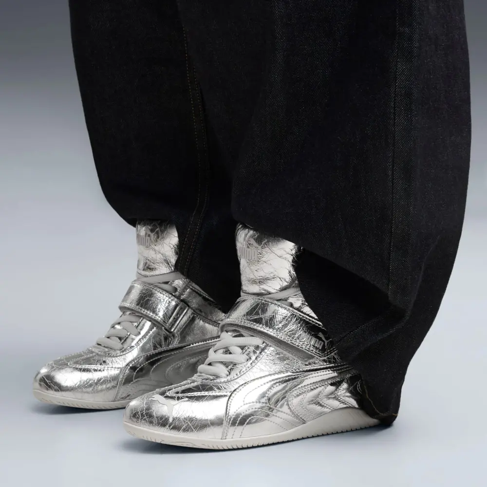 Giày Puma Speedcat Metallic 'Silver' 408366-01 - Ảnh 2