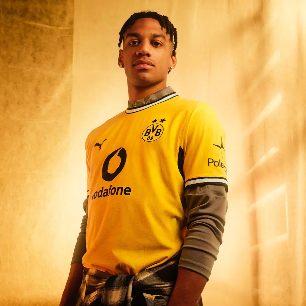 Alternative view of Áo Puma Borussia Dortmund 26/27 Home Authentic 784087-01