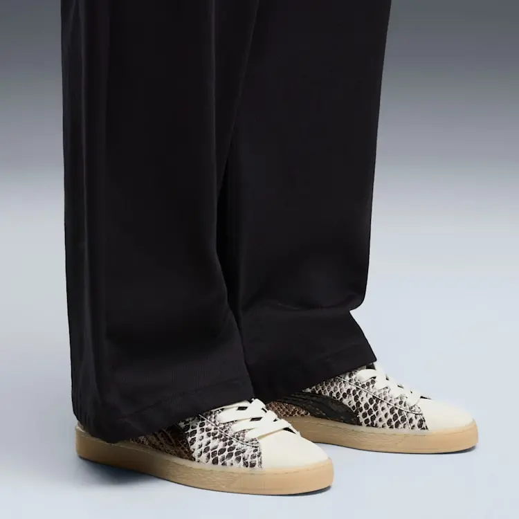 Alternative view of Giày Puma Suede Snake Print 'Frosted Ivory' 408329-01