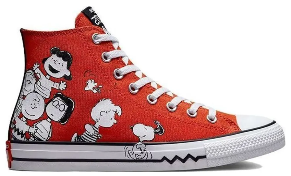 Giày Converse x Peanuts Chuck Taylor All Star 'Red White Black' A02573C