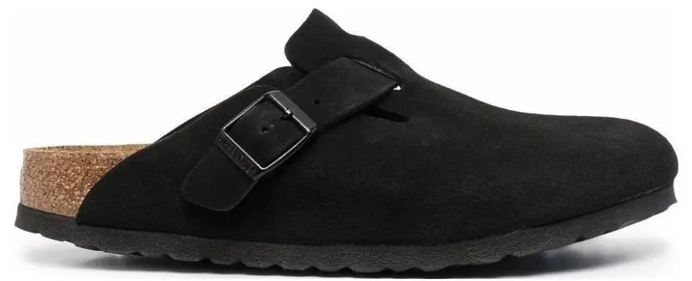 Dép Birkenstock Boston Mules 'Black' 660473