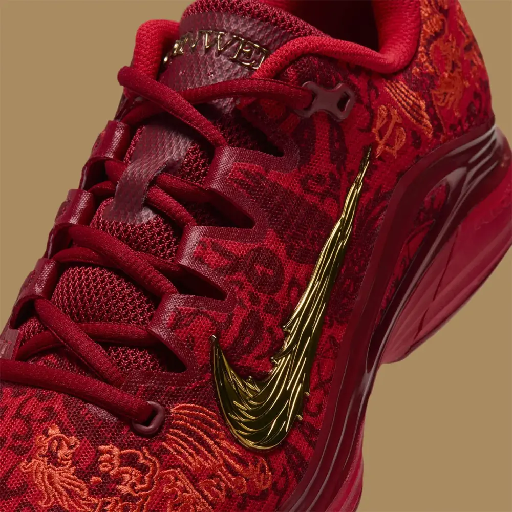 Alternative view of Giày Nike Vapor 12 Qinwen Zheng’s 'Red' IQ9093-600