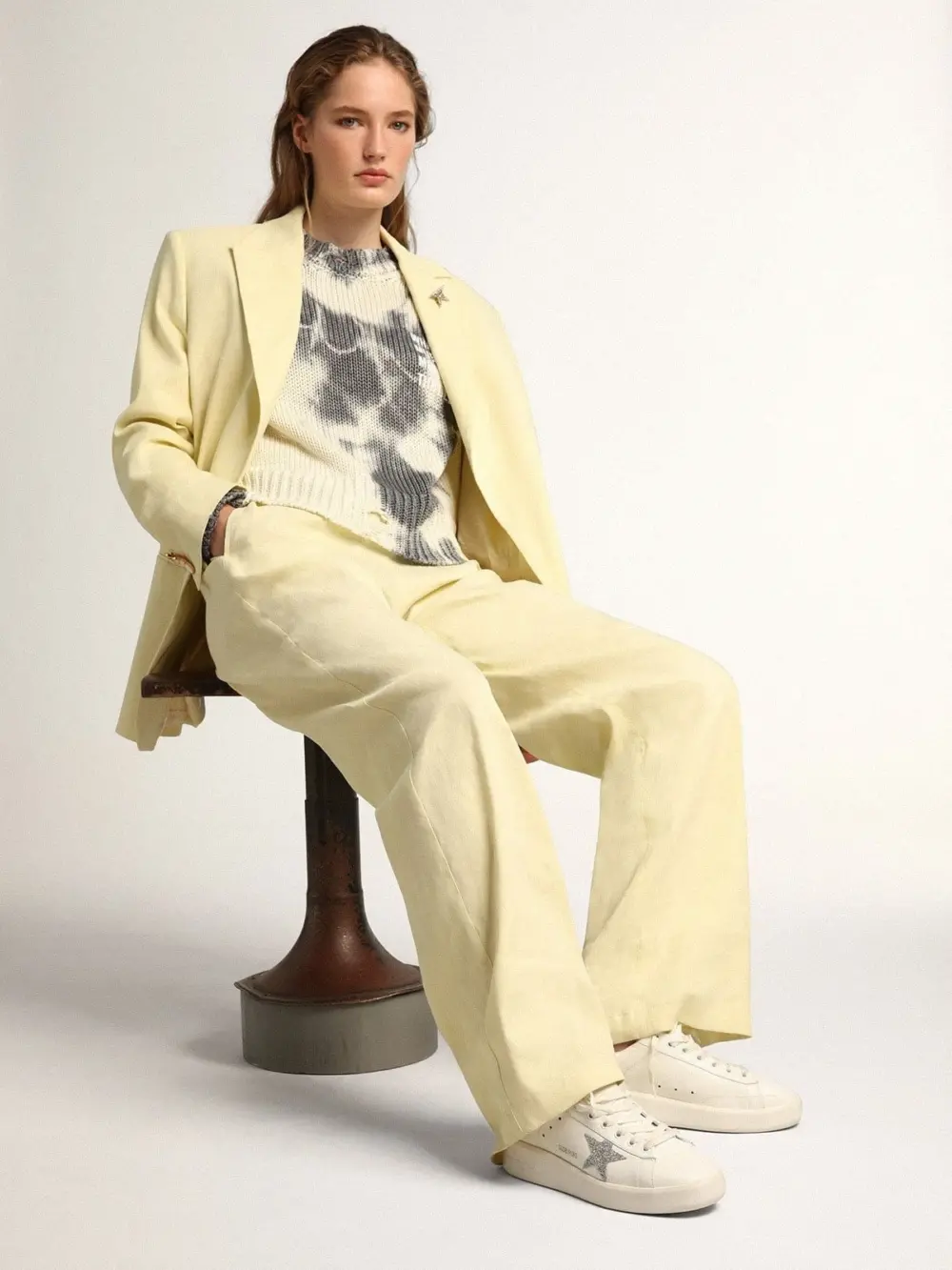Alternative view of Giày Golden Goose Purestar 'White' GWF00197-F002789-80185