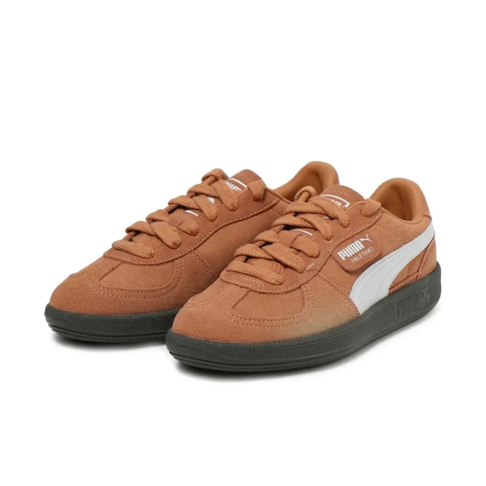 Alternative view of Giày Puma Palermo Casual Leather 'Dark Gray' 396463-95