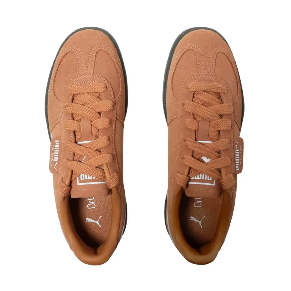 Giày Puma Palermo Casual Leather 'Dark Gray' 396463-95 - Ảnh 4