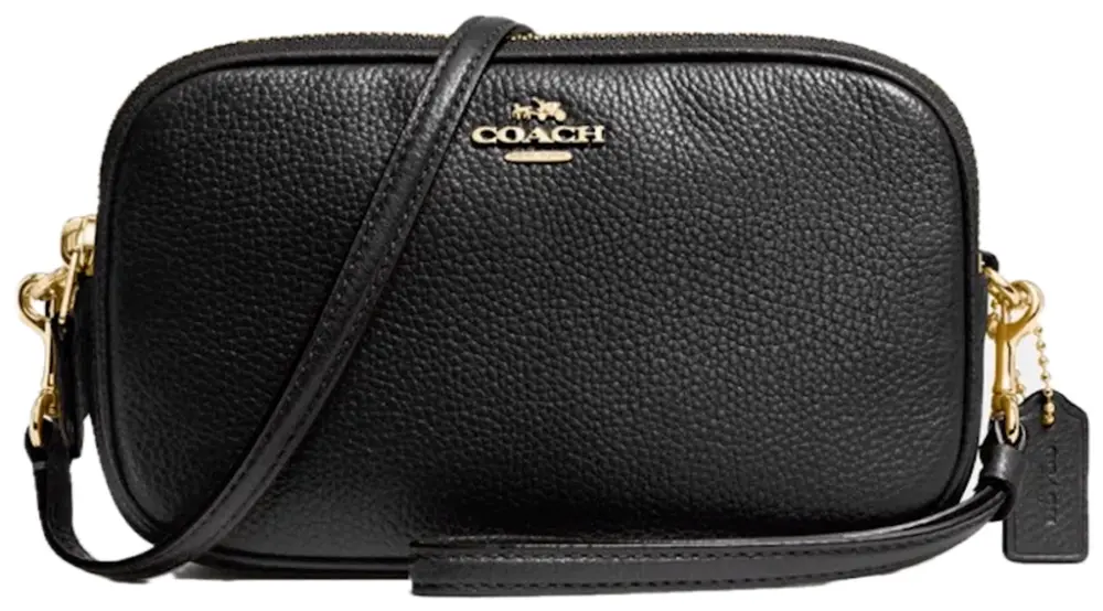 Túi Coach Sadie Crossbody Clutch 'Black' 30259-BLK