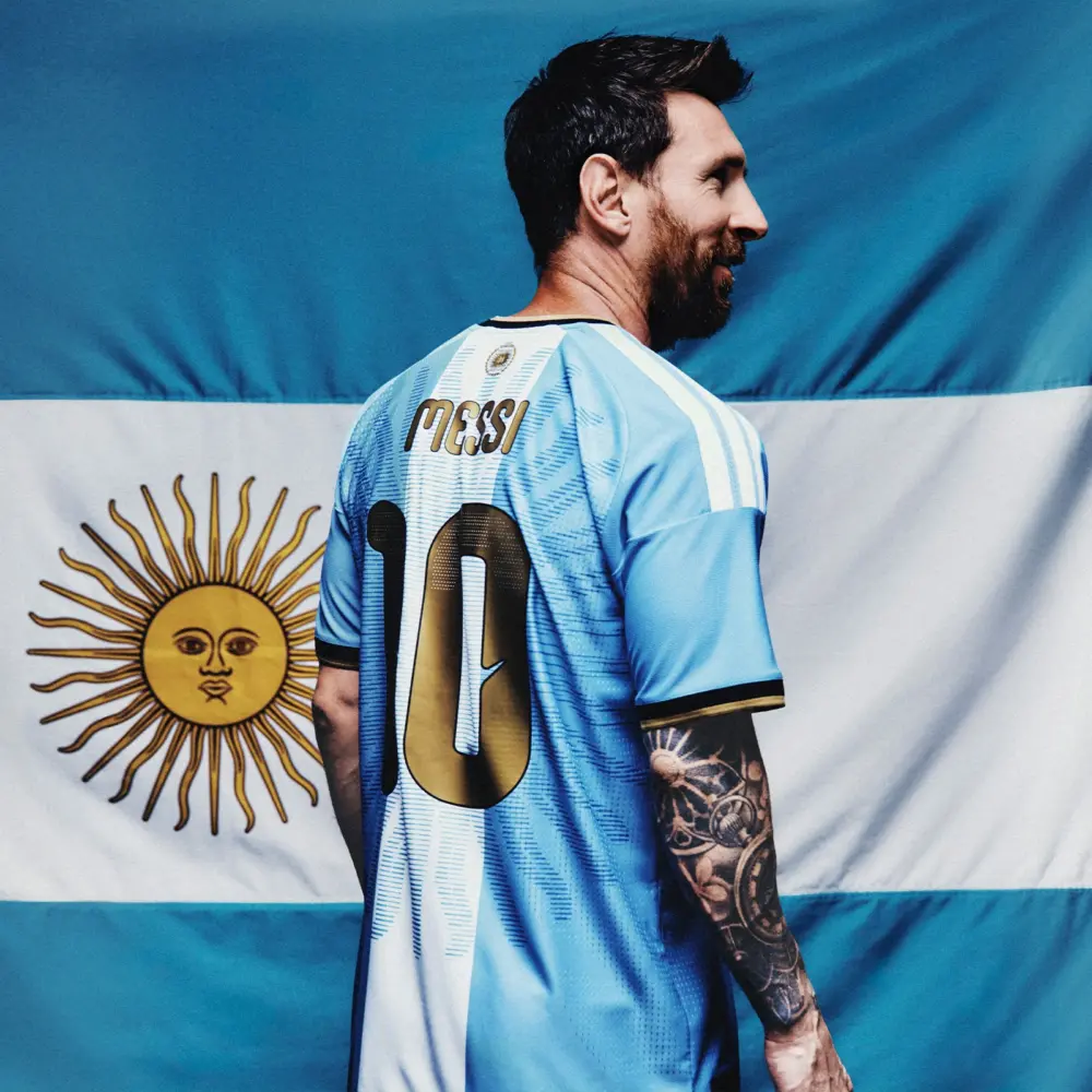 Áo Adidas Argentina 26 Authentic Messi Jersey ‘Last Dance’ LD3316 - Ảnh 3