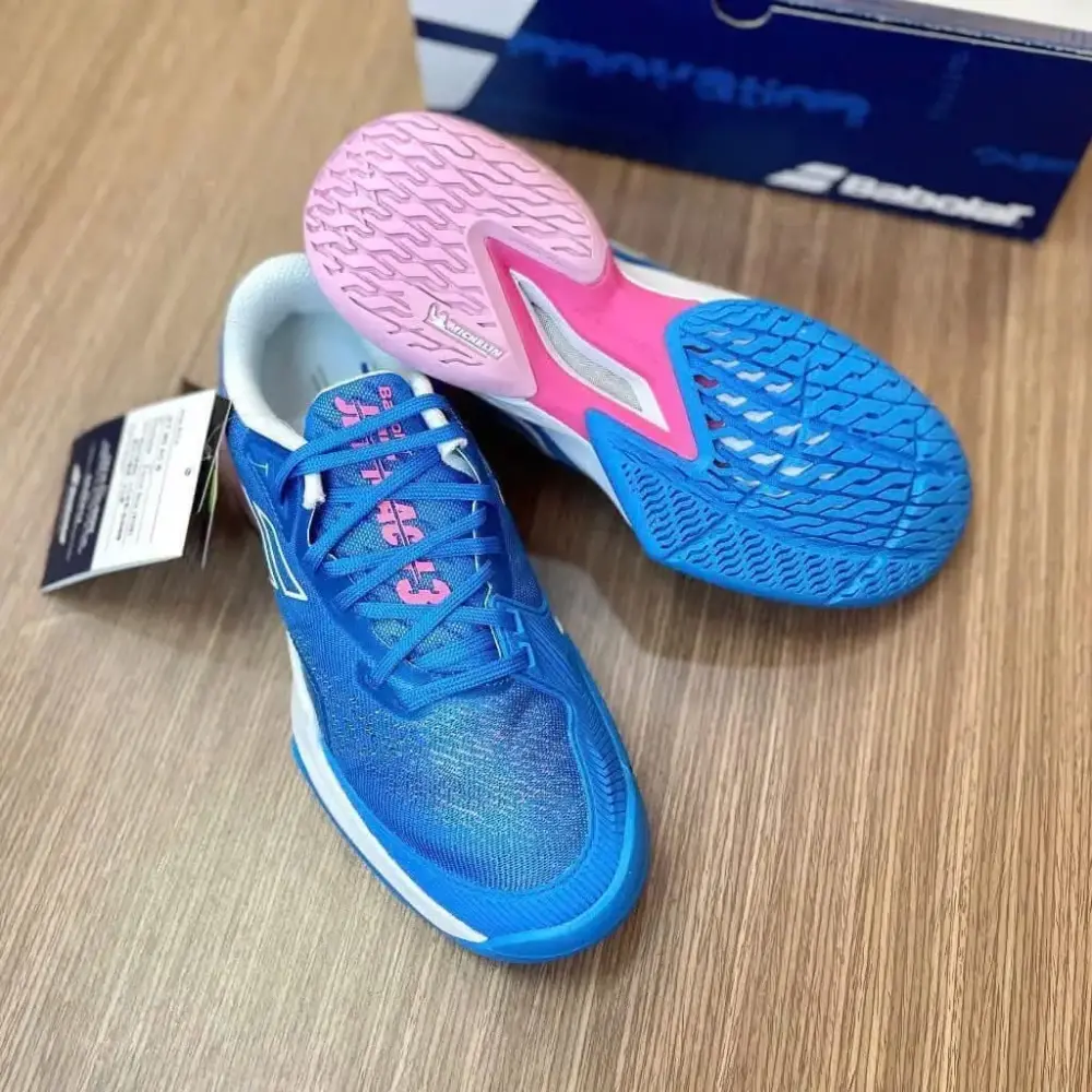 Giày Babolat Jet Mach 3 All Court ‘Blue Pink’ 31S23630-4106 - Ảnh 4