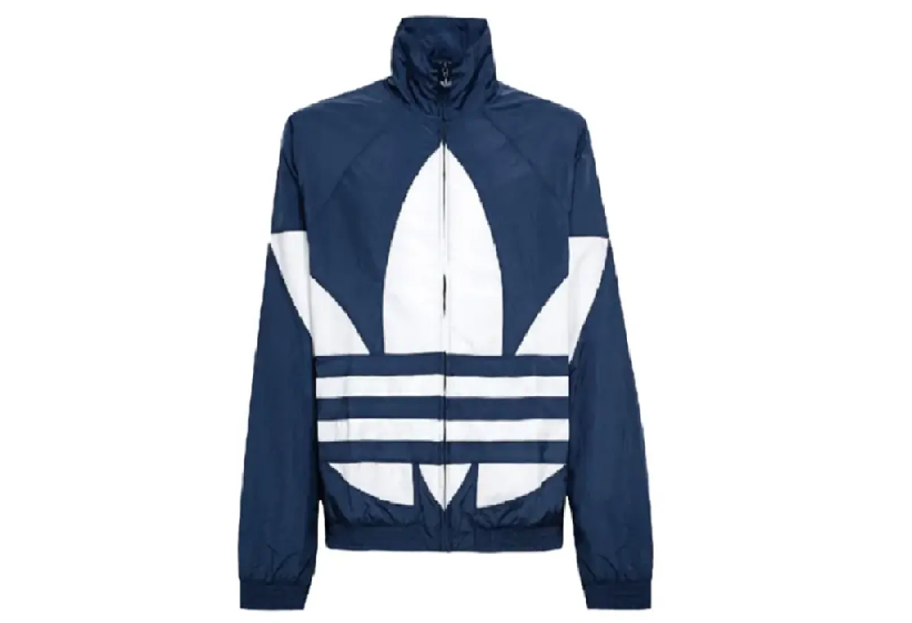 Áo Adidas Big Trefoil Track Jacket 'Blue' FM9894