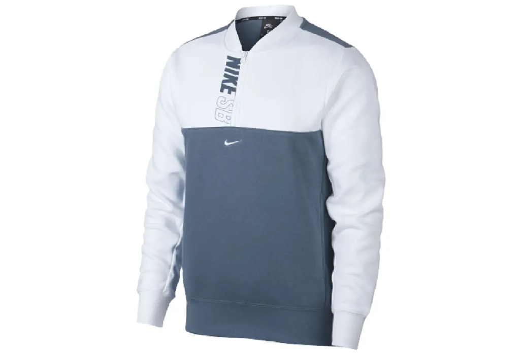 Áo Nike SB Skateboarding Pullover Mock Neck Thunderstorm AJ9735-100