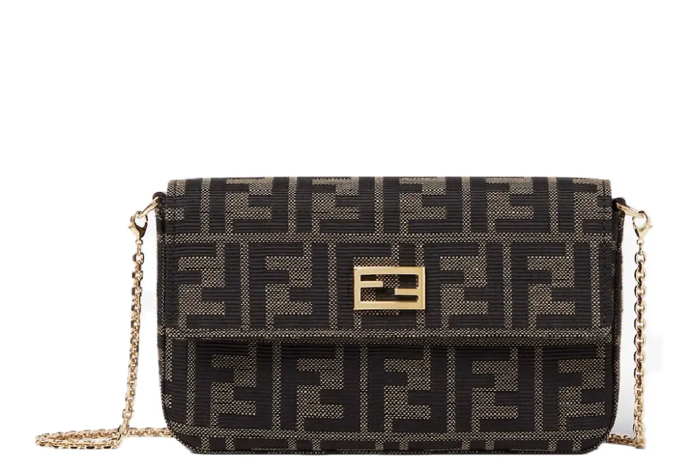 Túi Fendi Tube Wallet On Chain 'Brown' 8M0600B1JYF0VAT