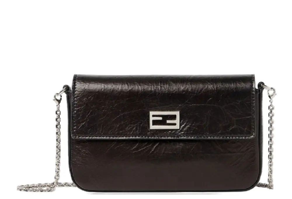 Túi Fendi Tube Wallet On Chain 'Black' 8M0600B14MF0QA1