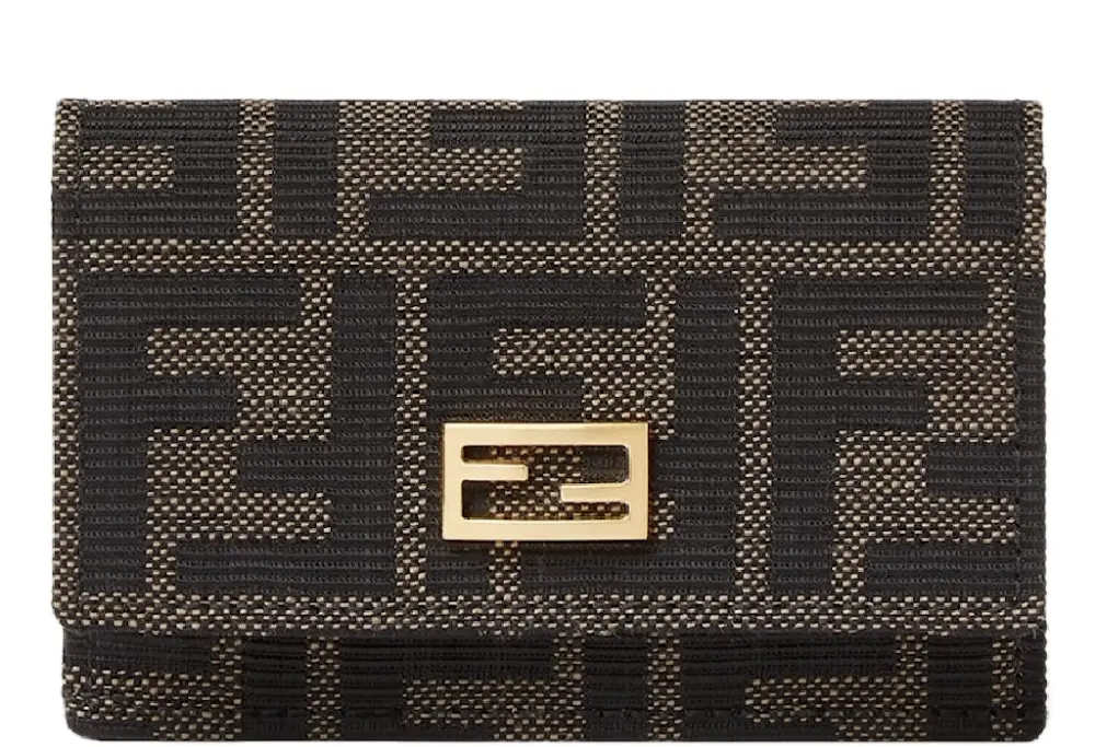 Ví Fendi Tube Card Case 'Brown' 8M0599B1JYF0VAT